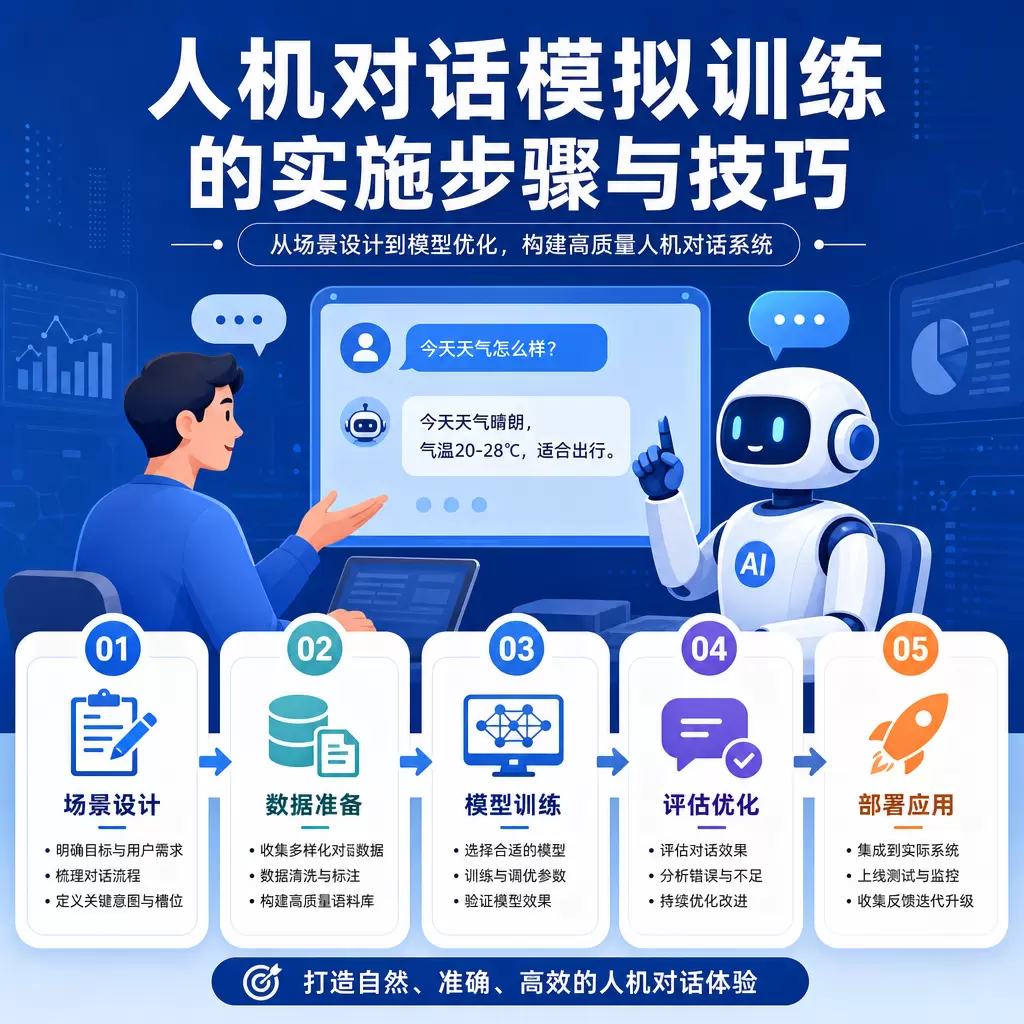 人机对话模拟训练的实施步骤与技巧