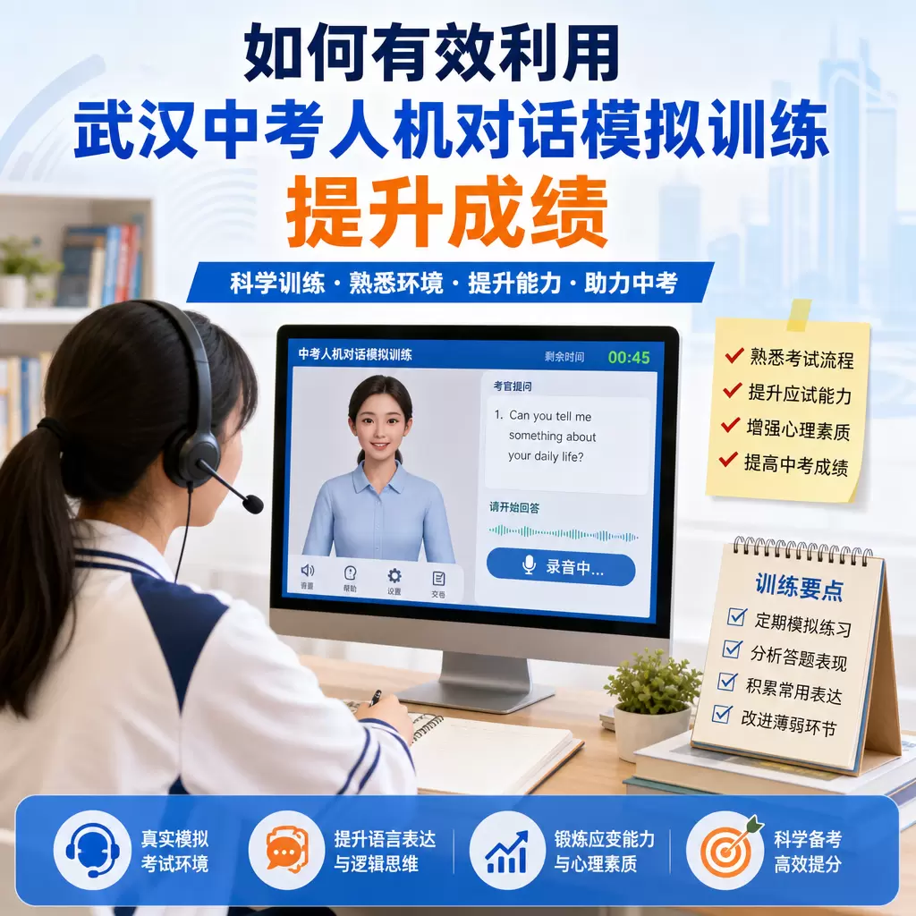 如何有效利用武汉中考人机对话模拟训练提升成绩