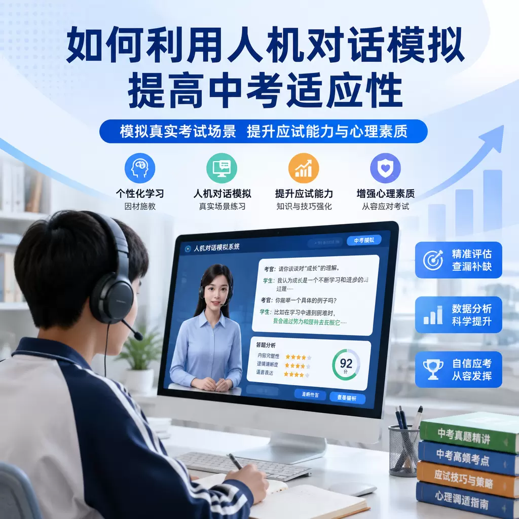 如何在大悟利用人机对话模拟提高中考适应性