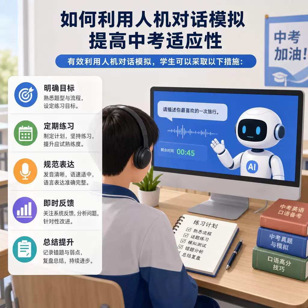 如何在大悟利用人机对话模拟提高中考适应性