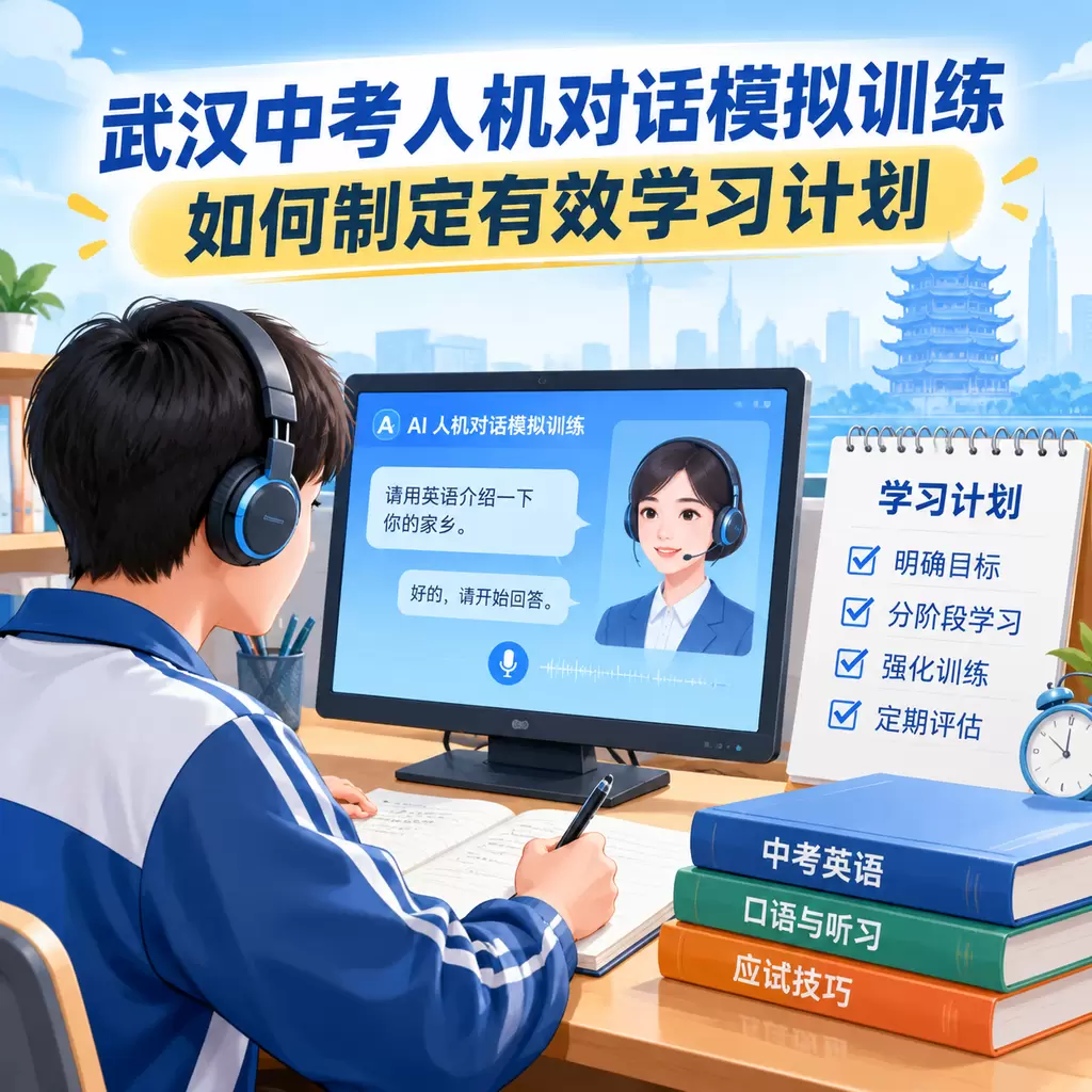 武汉中考人机对话模拟训练,如何制定有效学习计划