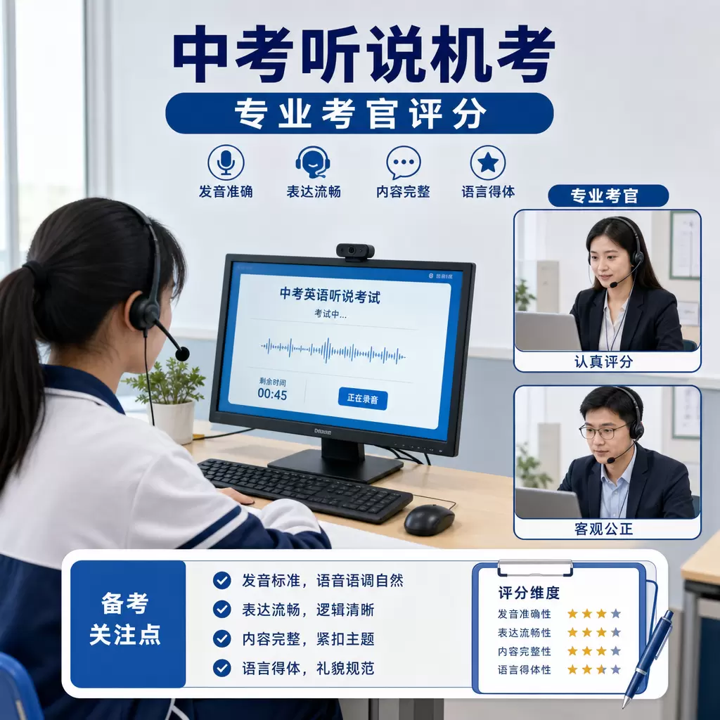 大悟考生必看：武汉中考听说机考报名流程详解