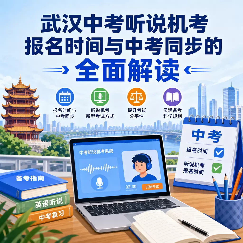 武汉中考听说机考报名时间与中考同步的全面解读