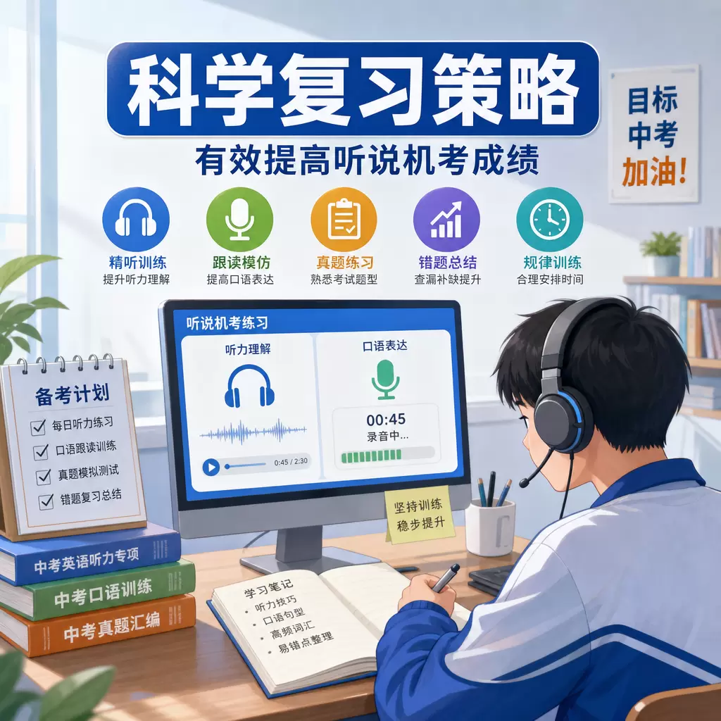 如何优化武汉中考听说机考报名时间与中考同步的准备？