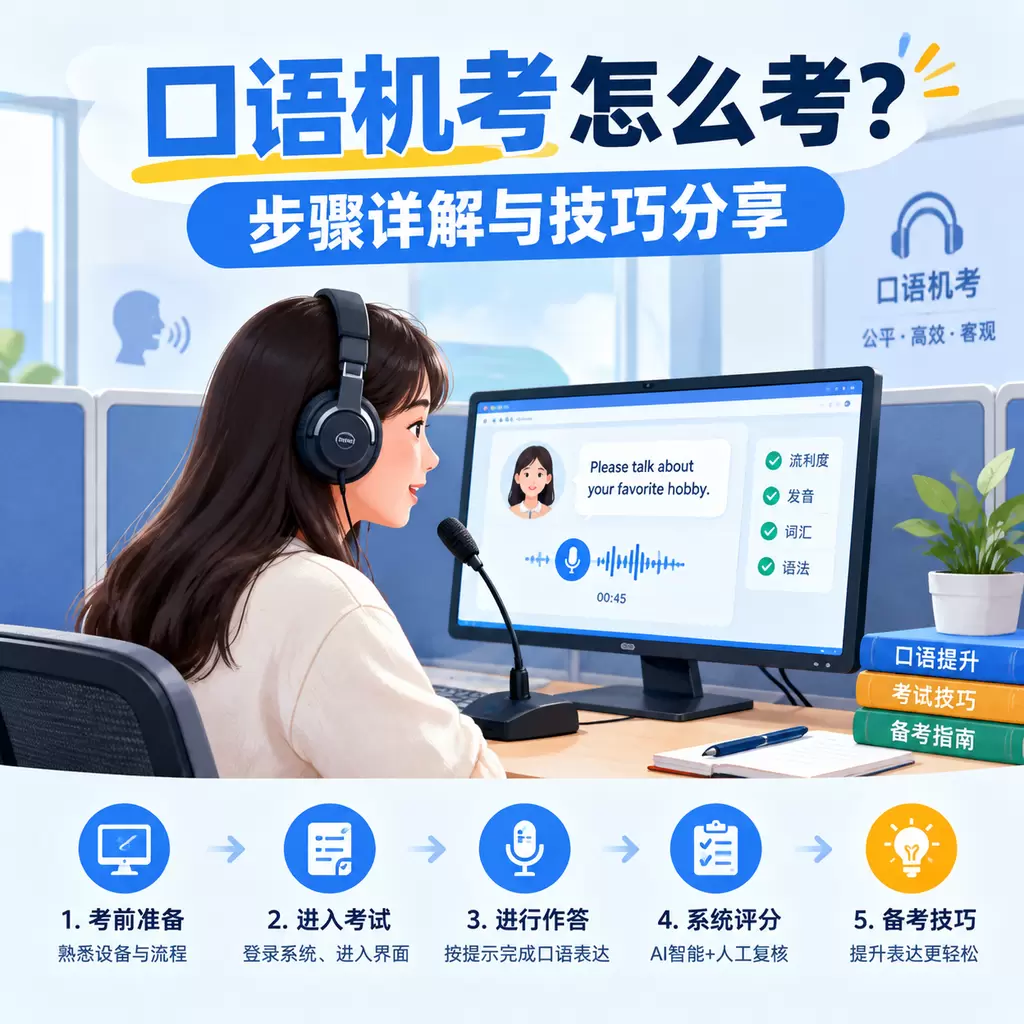 武汉口语机考怎么考？步骤详解与技巧分享