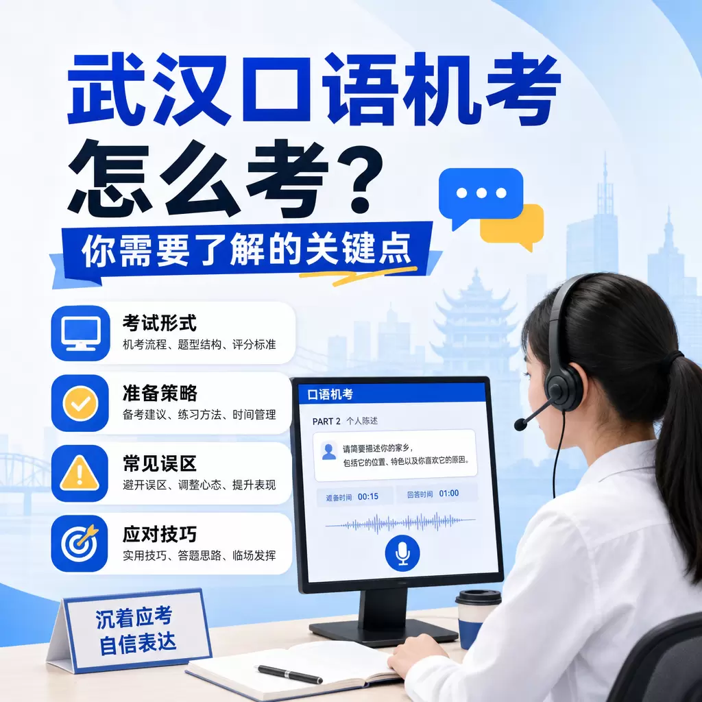 武汉口语机考怎么考？你需要了解的关键点