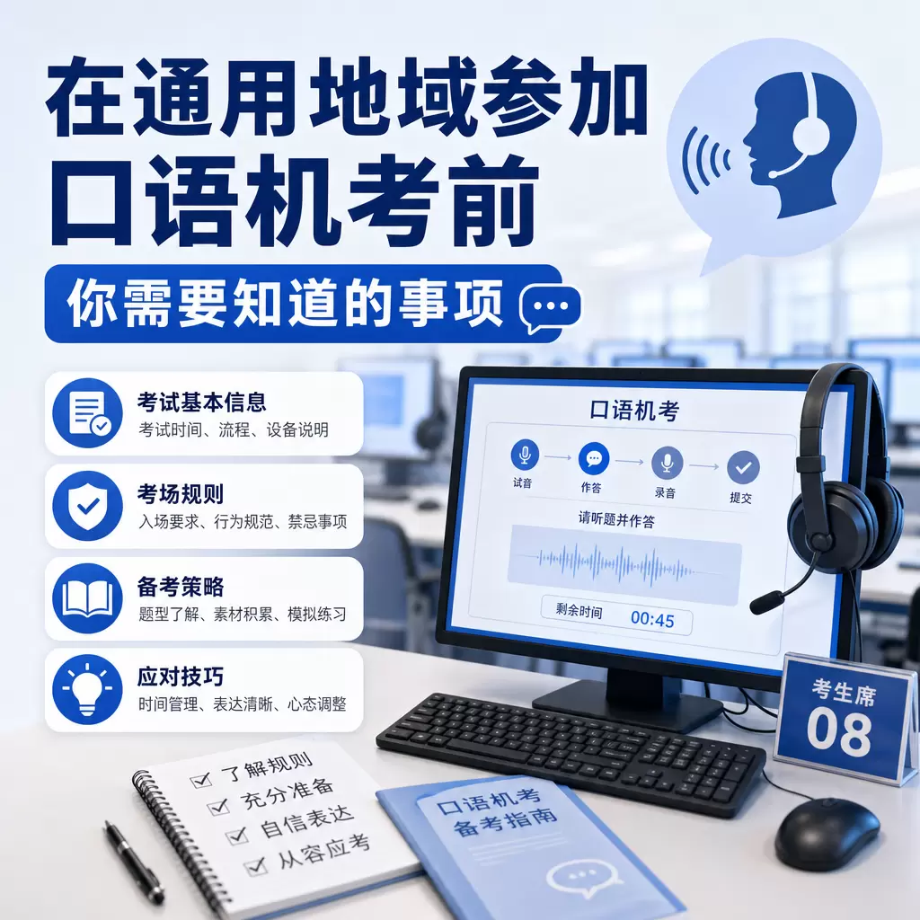 在大悟参加口语机考前你需要知道的事项