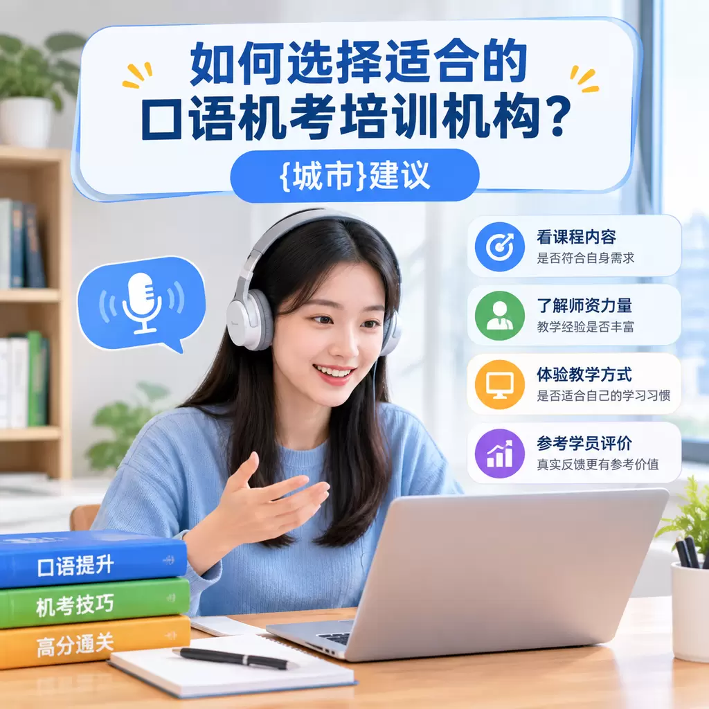 如何选择适合的口语机考培训机构？大悟建议