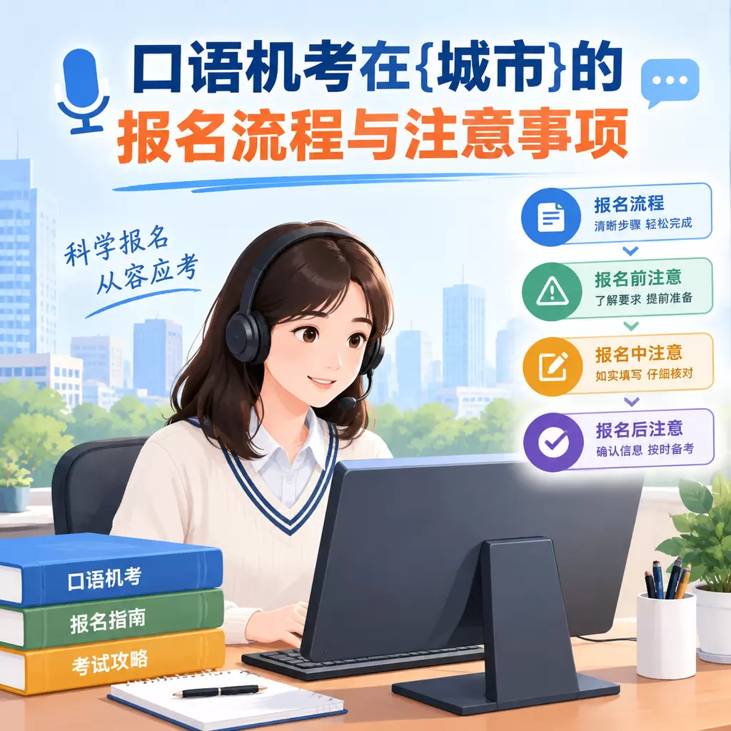 口语机考在大悟的报名流程与注意事项