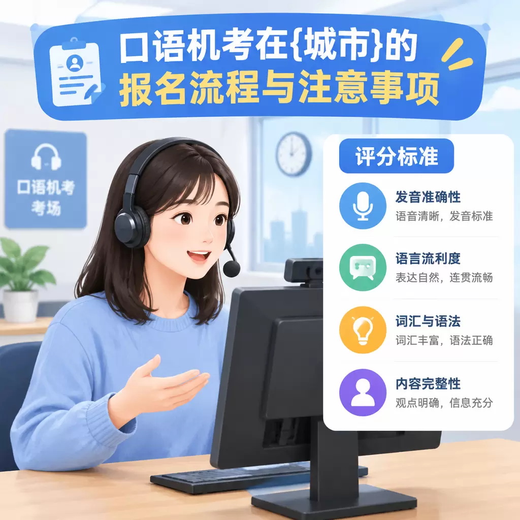 口语机考在大悟的报名流程与注意事项