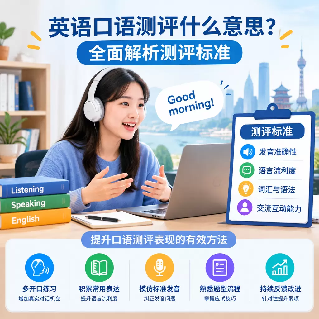 武汉英语口语测评什么意思？全面解析测评标准