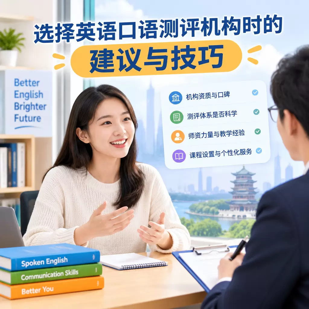 选择武汉英语口语测评机构时的建议与技巧