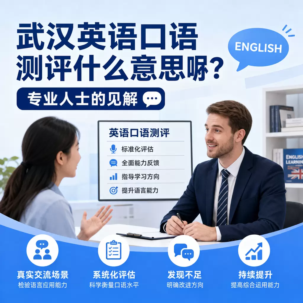 武汉英语口语测评什么意思啊？专业人士的见解