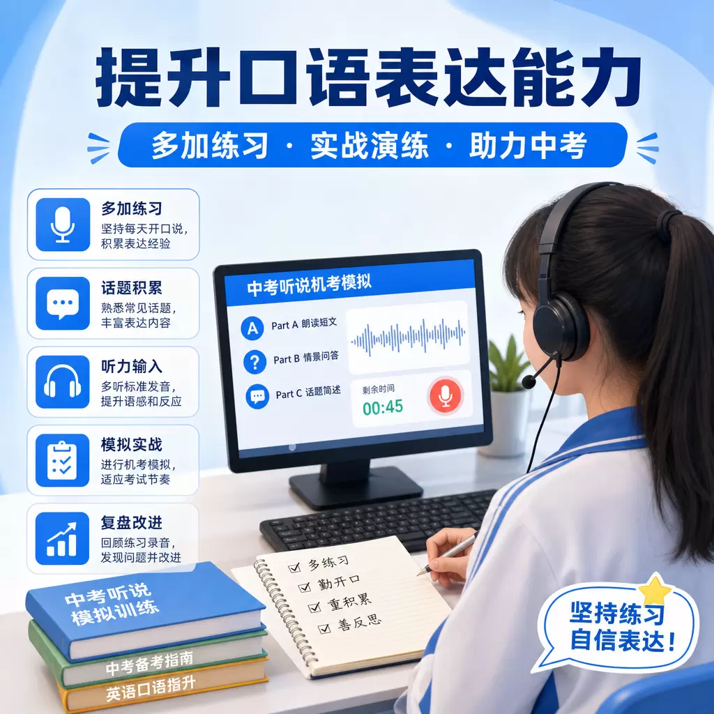 2027武汉中考听说机考模拟训练全攻略,提升备考效率